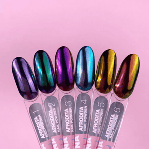 Luna Afrodita Nail Chrome Powder Set