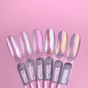 Luna Afrodita Nail Chrome Powder Set