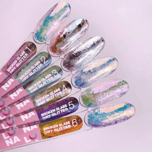 Luna Broken Glass Dry Glitter Set