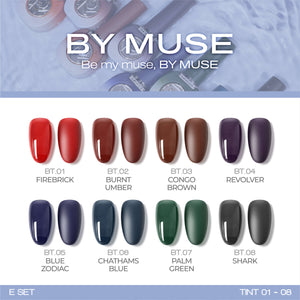 BY MUSE Tint Color Gel Polish - Burnt Umber