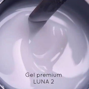 Luna Premium Builder Gel 2, 15/30 ml - Milk