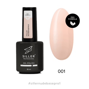 Siller Nude Base Pro #1 - Soft Peach