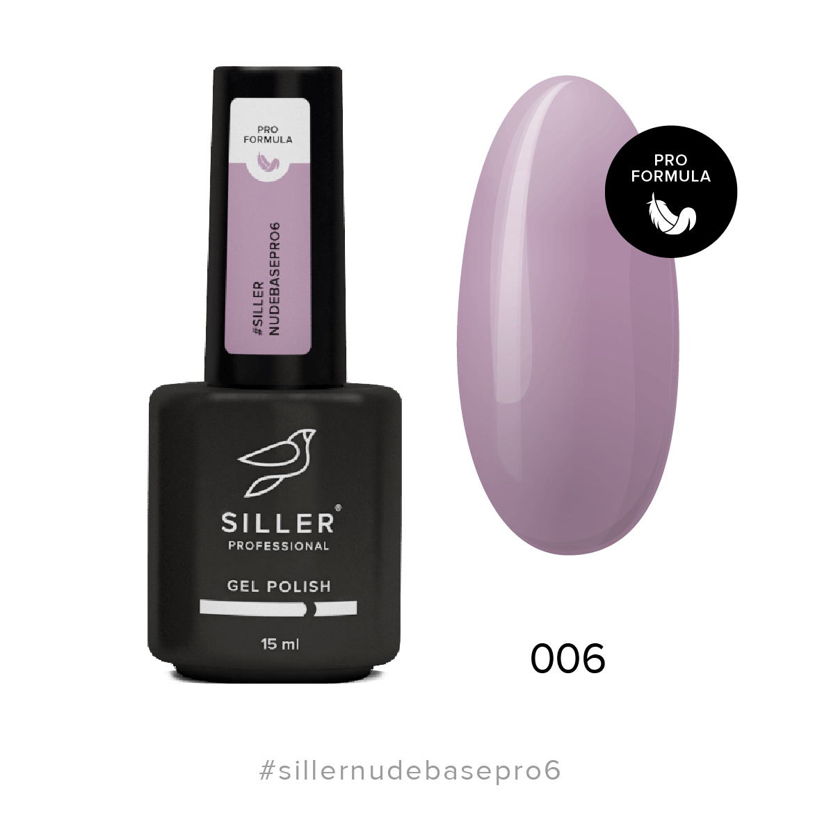 Siller Nude Base Pro #6 - Dusty Lilac