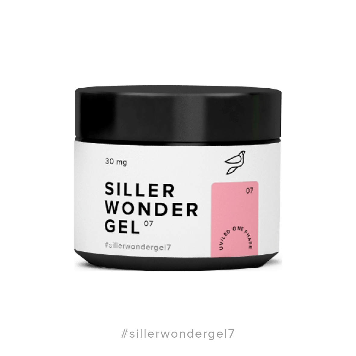 Siller Wonder Builder Gel #7 - Dark Pink-Beige