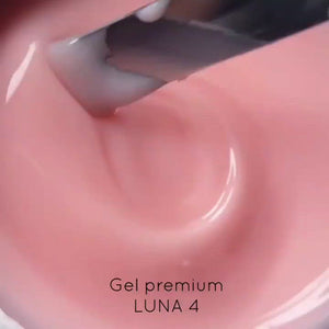 Luna Premium Builder Gel 4, 15/30 ml - Nude