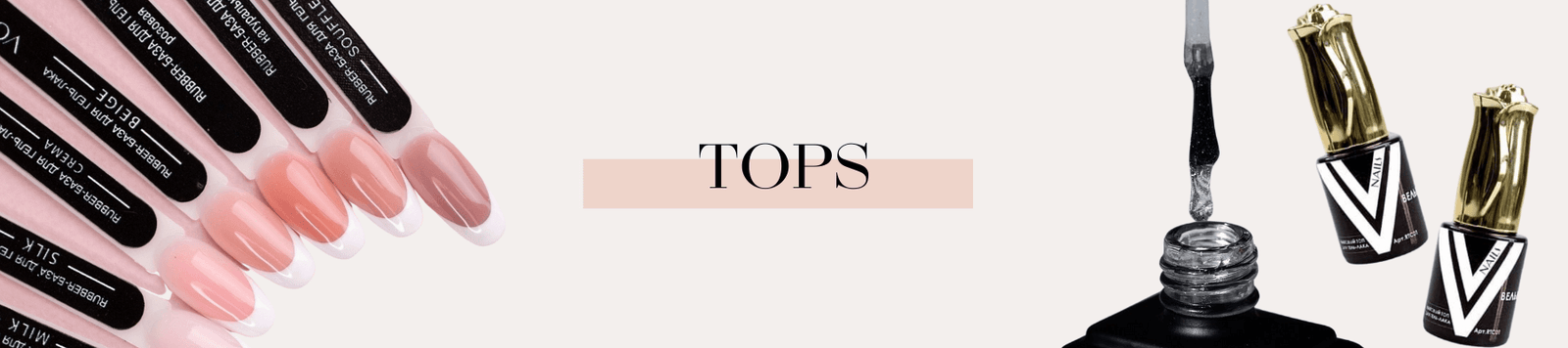 Gel Polish Tops, Rubber Top