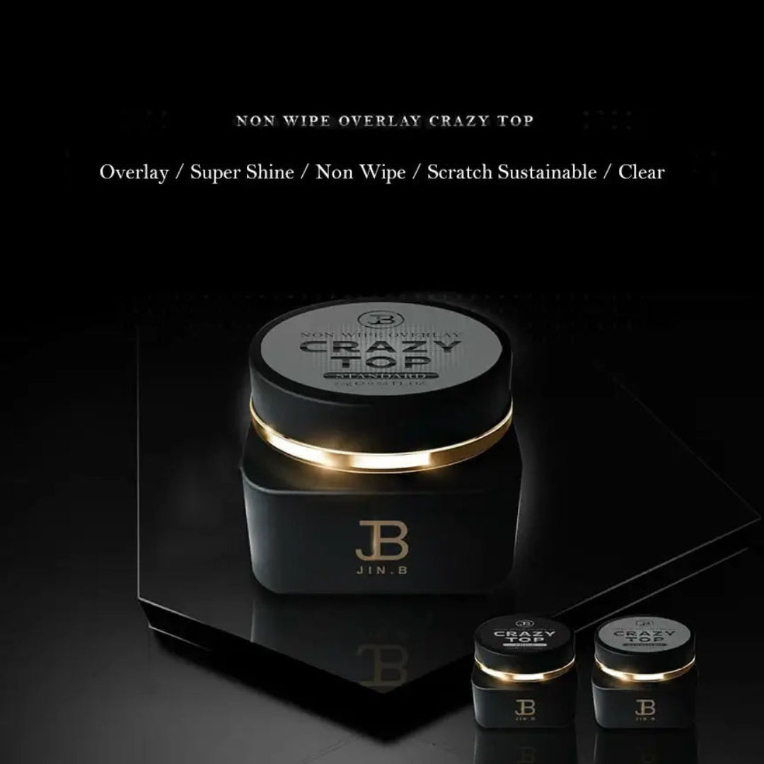 JIN.B Non-Wipe Crazy Top Gel (3 Types) - Nail Mart USA
