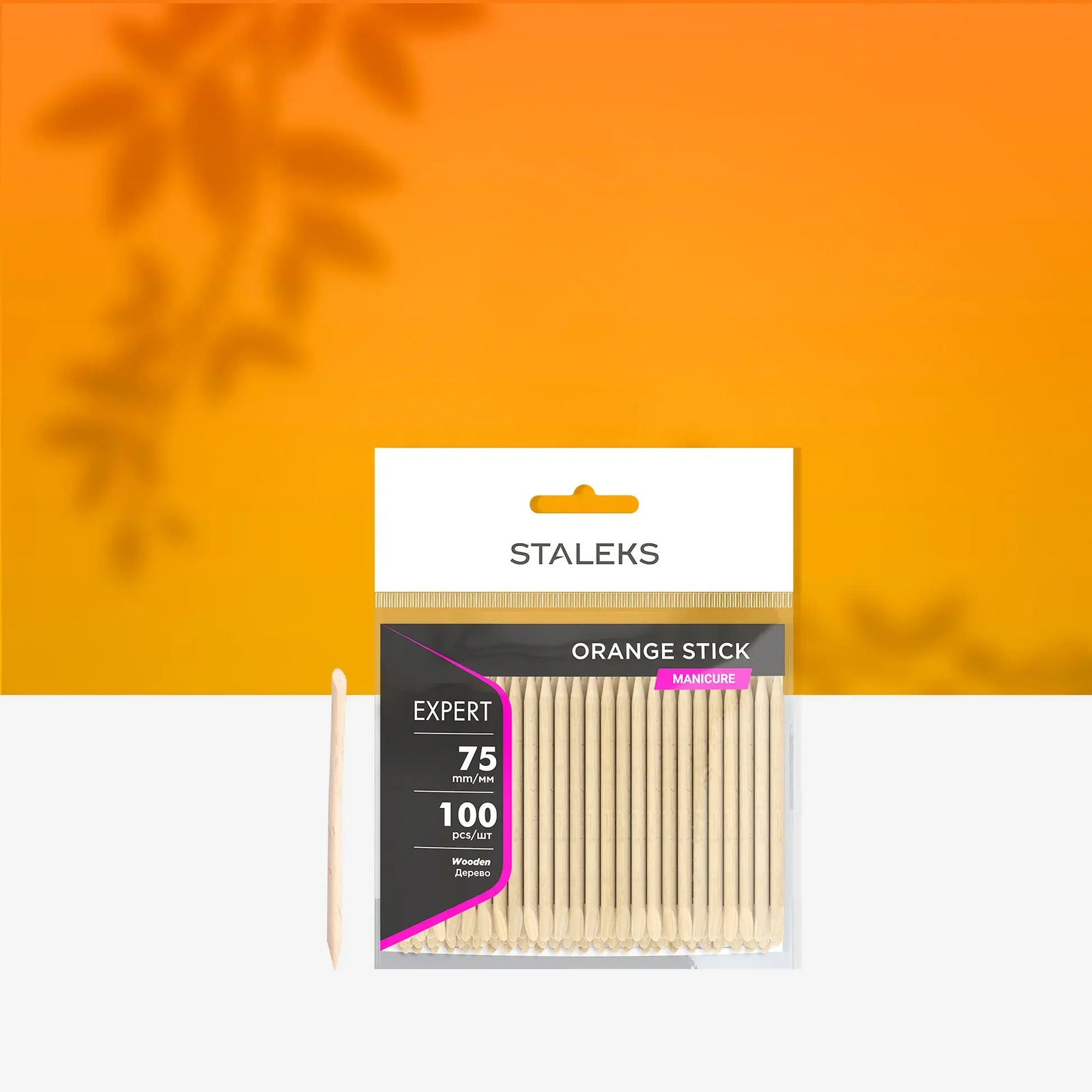 Staleks EXPERT Orange Stick Wooden