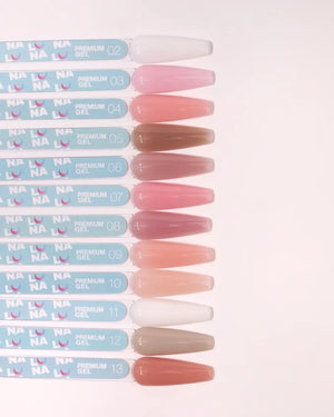 Luna Premium Builder Gel 8, 30 ml - Lilac Nude