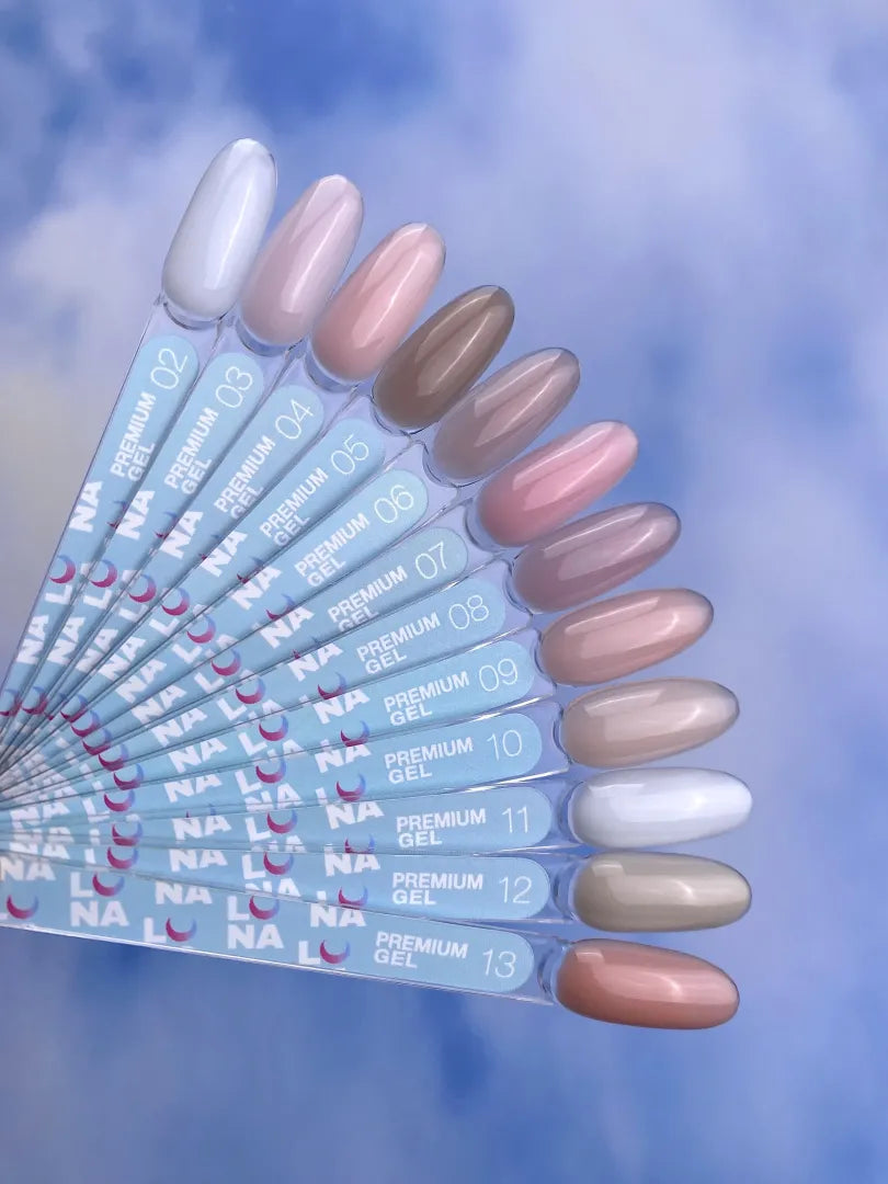 Luna Premium Builder Gel 2, 15/30 ml - Milk