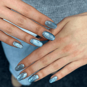 Adore Professional Crystal Flash Cat Eye Gel Polish - Blue