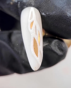 DARK White Gel Paint