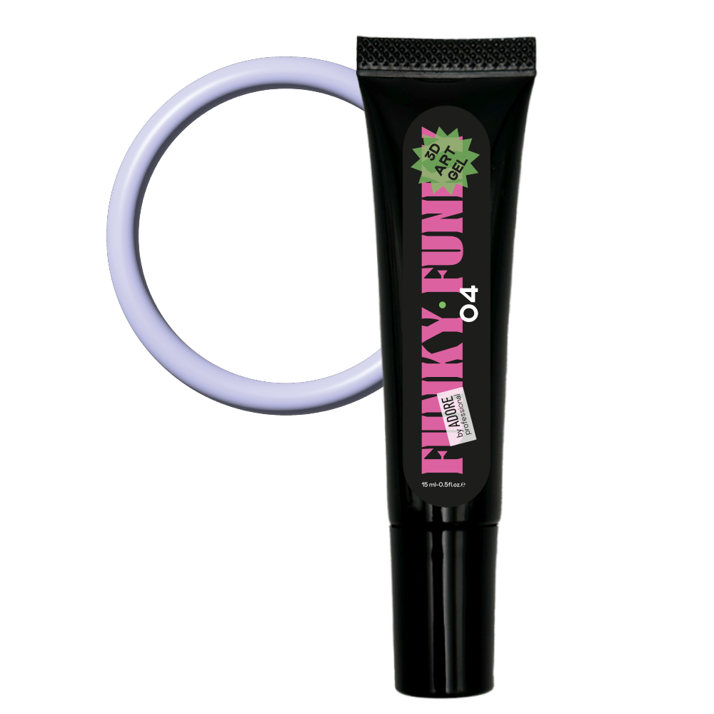 Adore Professional 3D Funky Art Gel- Lavender