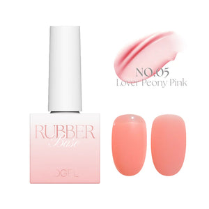 DGEL Rubber Base Gel- Lover Peony Pink