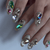 Adore Professional Crystal Flash Cat Eye Gel Polish - Sparkling Gold