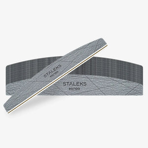 Staleks Crescent Mineral Nail File SMART 40 - 80 Grit (25 PCS)