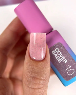 Luna Cover Base 10 - Pink Shimmer