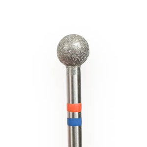 KMIZ Twin Diamond Ball E-File Nail Drill Bit - Fine & Medium
