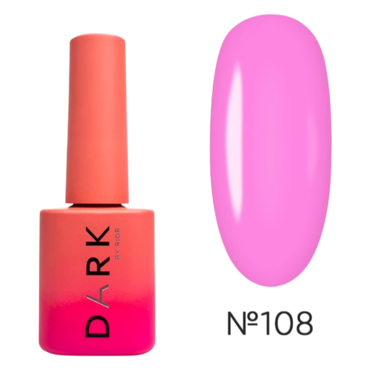 DARK Gel Polish #108, 6ml and 10ml