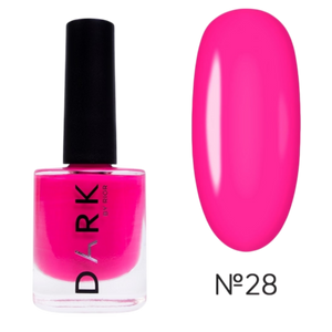 DARK Stamping Polish Neon Pink #28, 10ml
