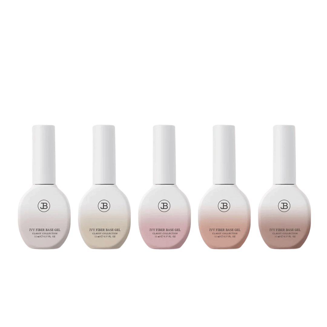 JIN.B Ivy Fiber Base Gel Colour Collection Series- 5 PCS