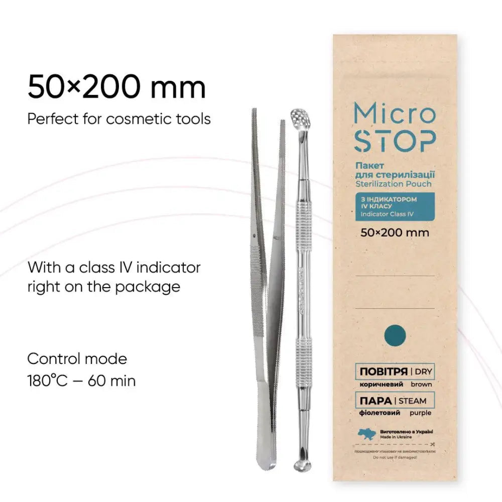 NIVO Sterilization Pouches 2.75 X 10 Inches – Dual Indicator – Dental/Medical – Bulk Pack (Up To 4000 Pieces)
