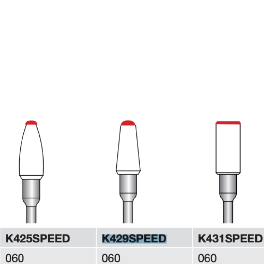 Busch Speed-Cut Ceramic Barrel Nail Bit - Coarse Grit 6.0mm