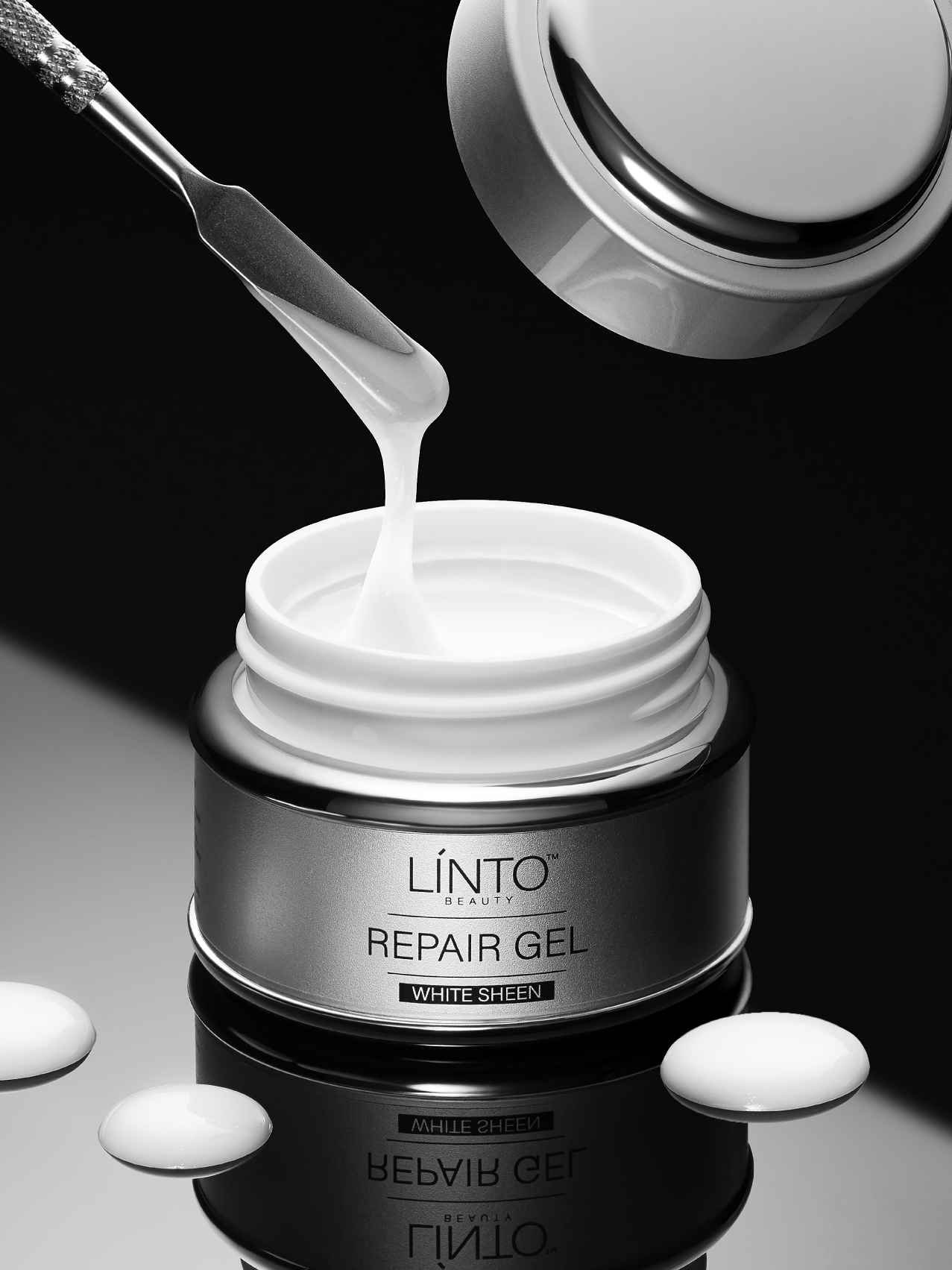 LINTO BEAUTY REPAIR GEL WHITE SHEEN 15ml / 0,5fl oz
