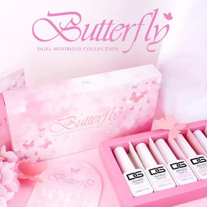 DGEL Butterfly Collection - 6 PCS Gel Polish Set