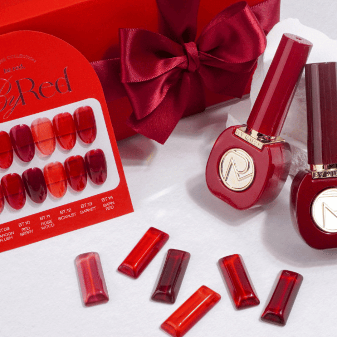 BY MUSE By Red Tint Color Gel Polish- Scarlet