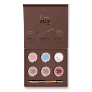 HEYLOVE (Hello) Nail Cushion set “Brown”, 6 pcs