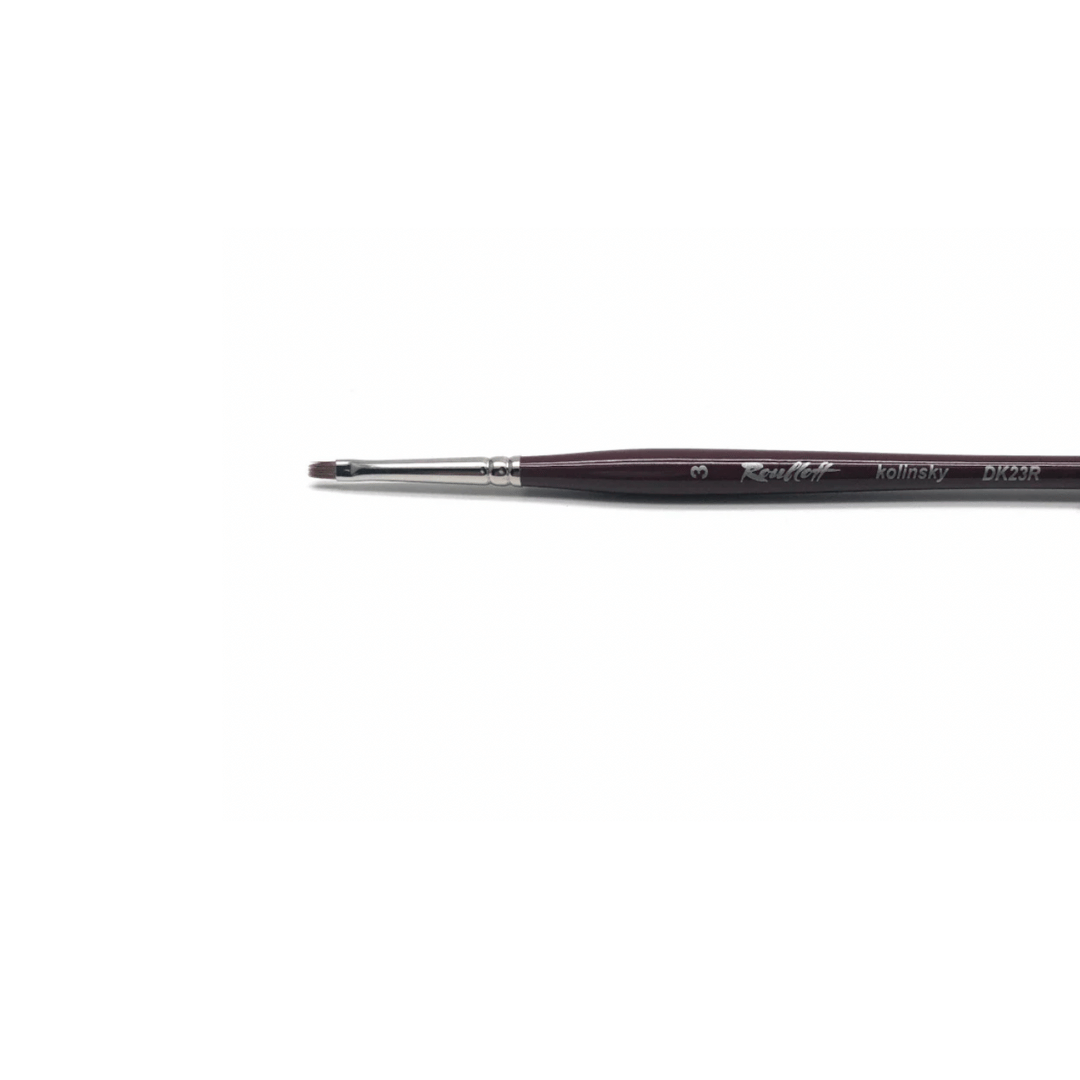 Roubloff DK23R Flat Kolinsky Brush