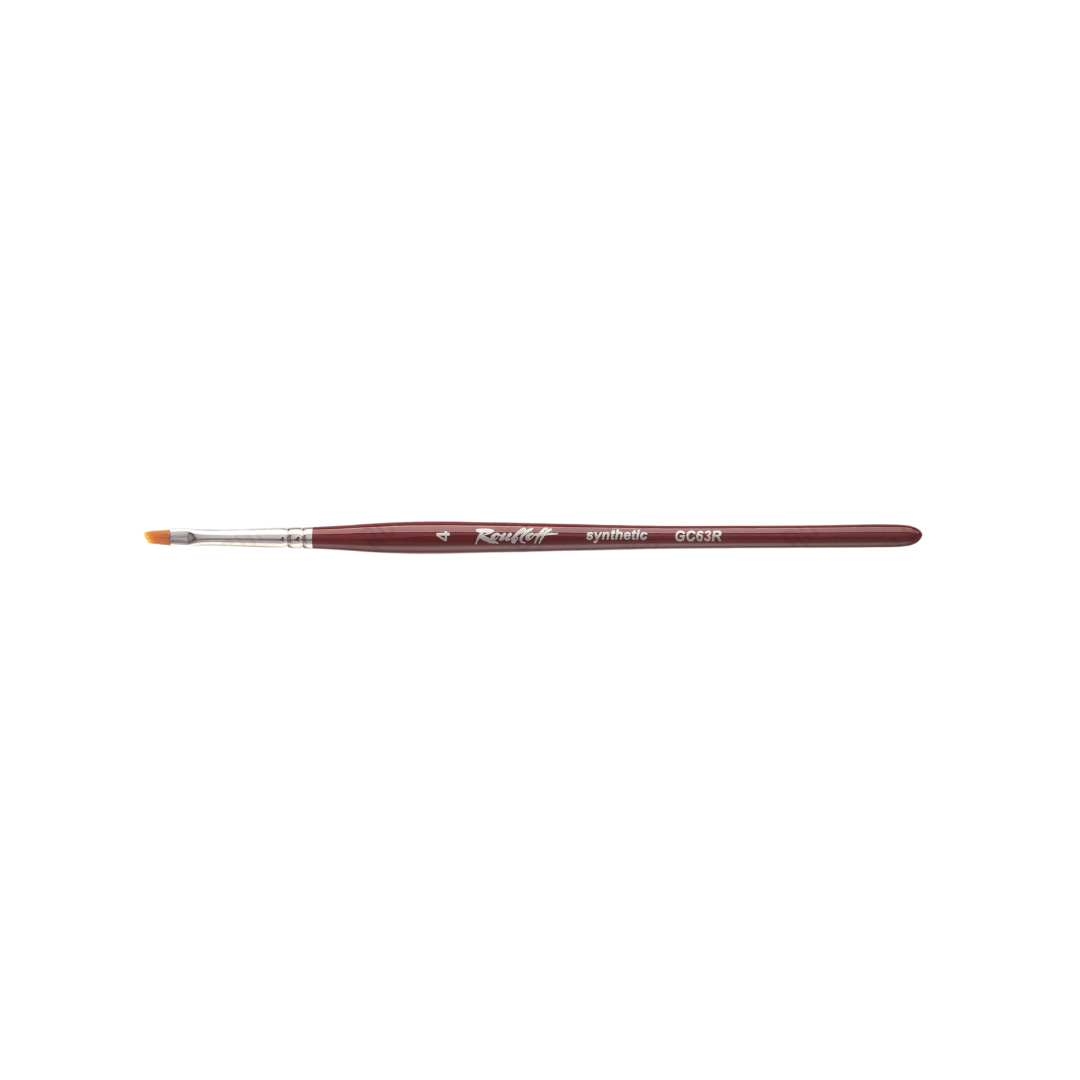 Roubloff GC63R Angled Synthetic Gel Brush