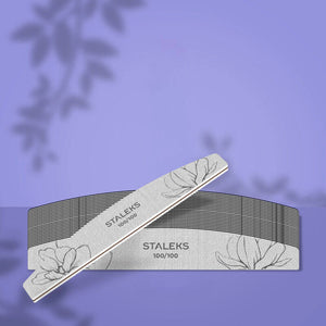 Staleks Crescent Mineral Nail File EXPERT 40 - 100 Grit (25 PCS)