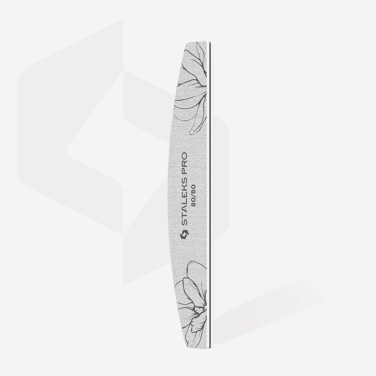 Staleks Crescent Mineral Nail File EXPERT 40 - 80 Grit (25 PCS)