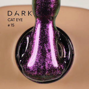 DARK gel polish Cat Eye #15, 6ml
