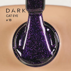 DARK gel polish Cat Eye #18, 6ml