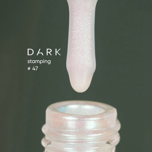 DARK Stamping Polish Green Chameleon #47, 10ml