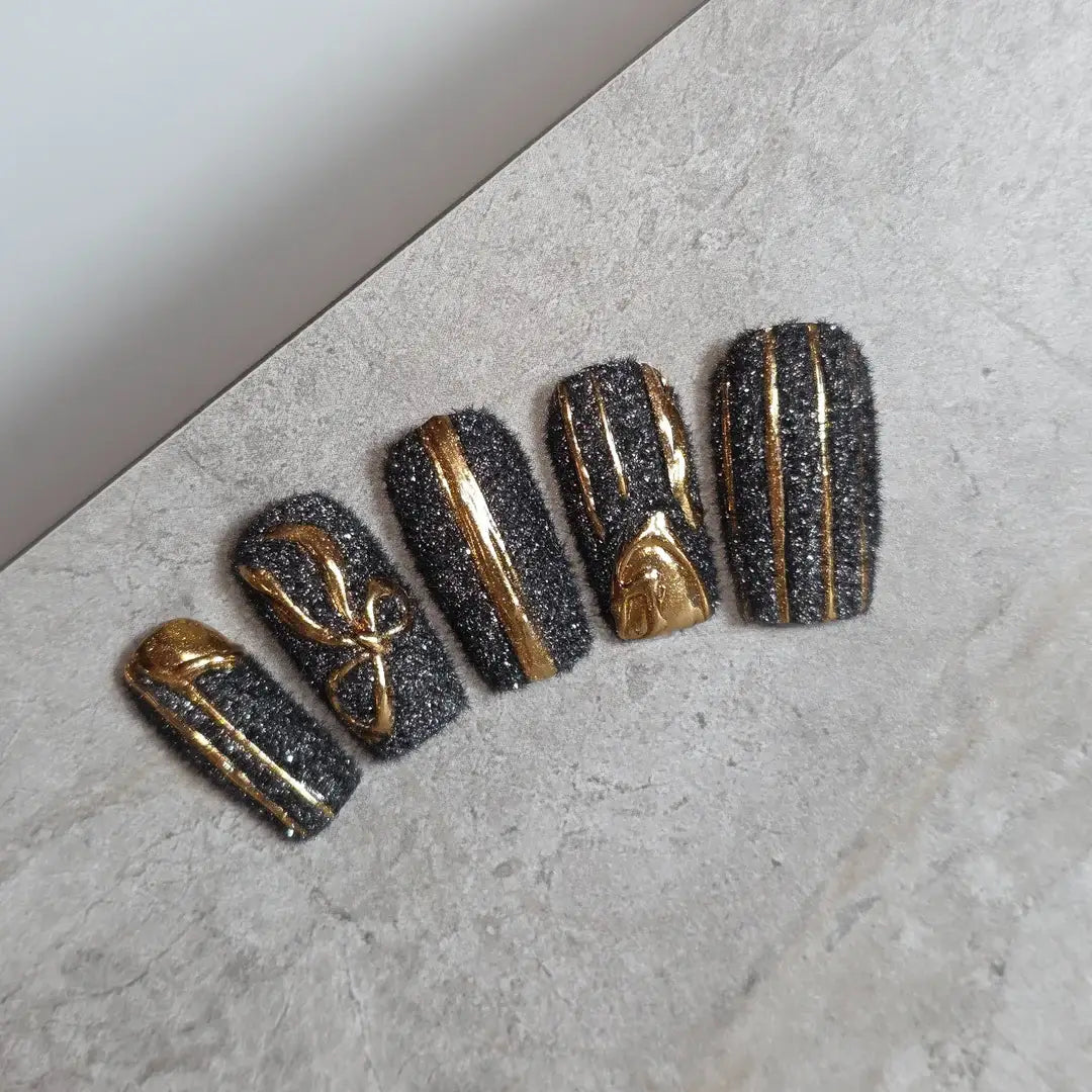 Kokoist Pushu Pushu Fluffy- 06 Black Glitter