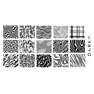 DARK Stamping Plate 08