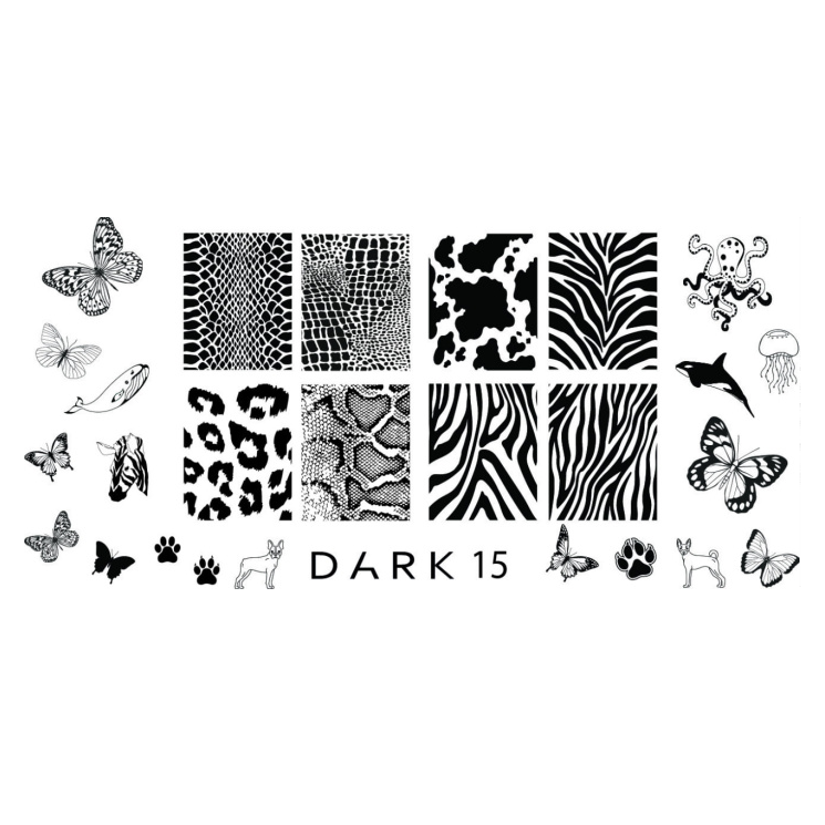 DARK Stamping Plate 15