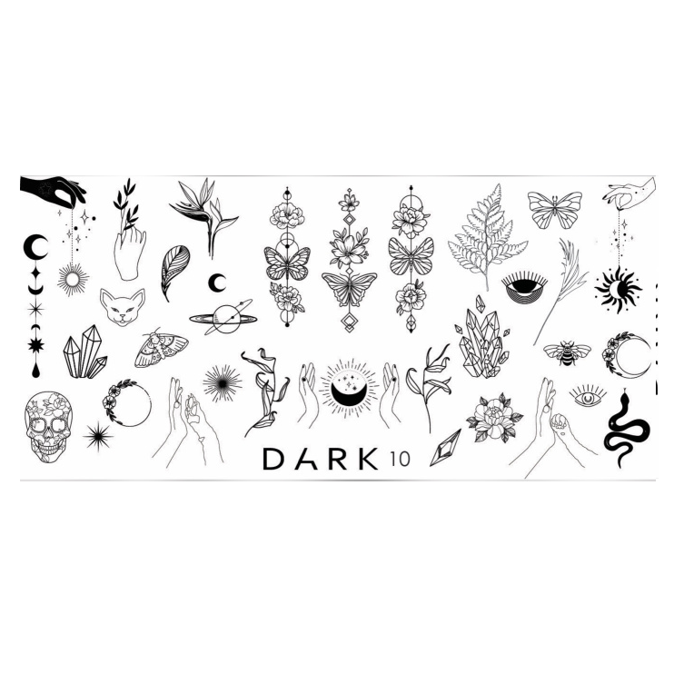 DARK Stamping Plate 10