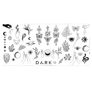 DARK Stamping Plate 10