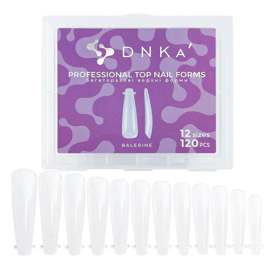 DNKa™ TOP NAIL FORMS BALLERINA(UPPER FORM) 120PCS