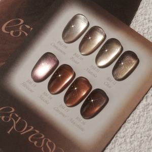 BY MUSE Espresso- 8 PCS Cat Eye Gel Collection