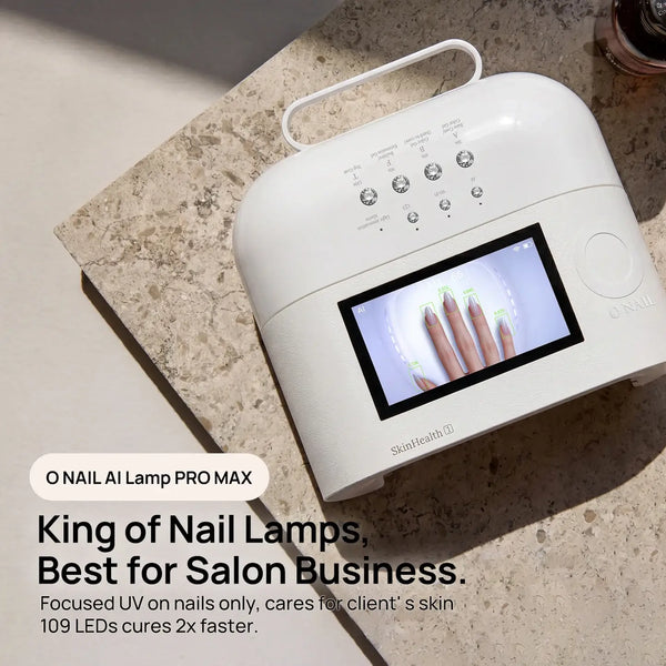 AI NAIL LAMP ホワイト O NAIL Rechargeable AI Nail Lamp (SUNX PRO MAX) - White - Nail
