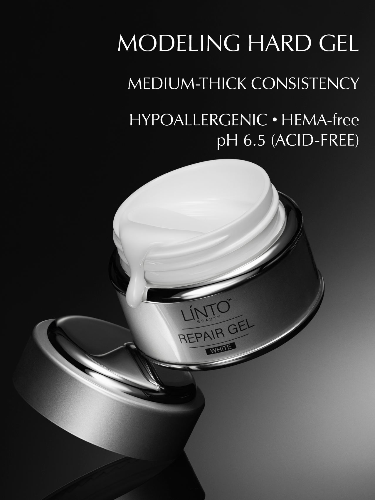 LINTO BEAUTY REPAIR GEL WHITE 30ml / 1,01fl oz