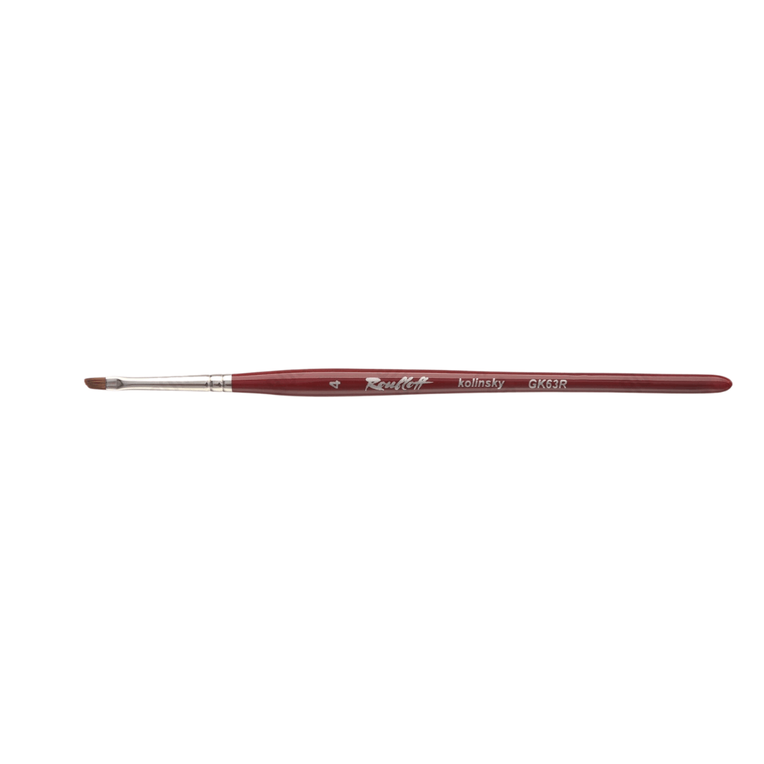 Roubloff GK63R Angled Kolinsky Gel Brush