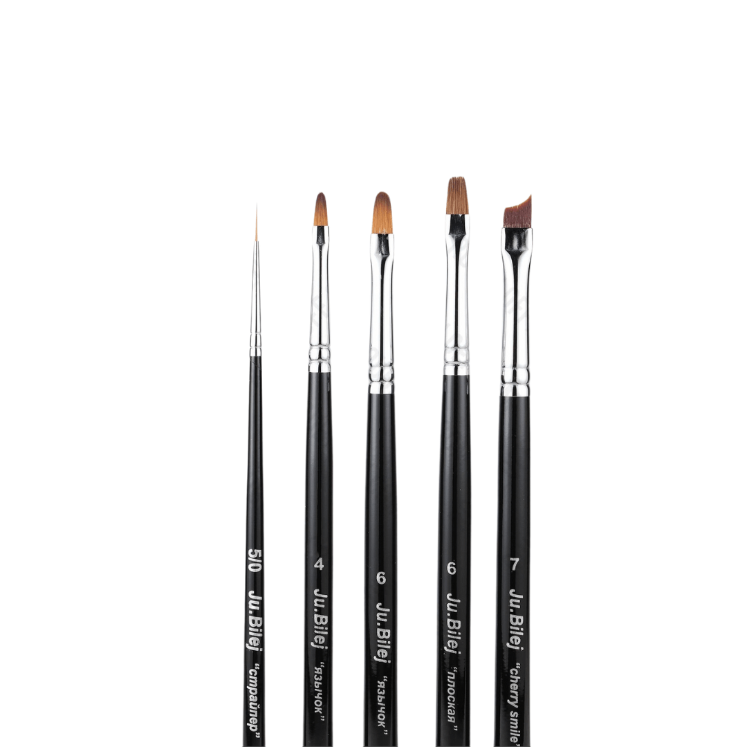 Ju.Bilej No. 8 "Gel Master" Brush Set