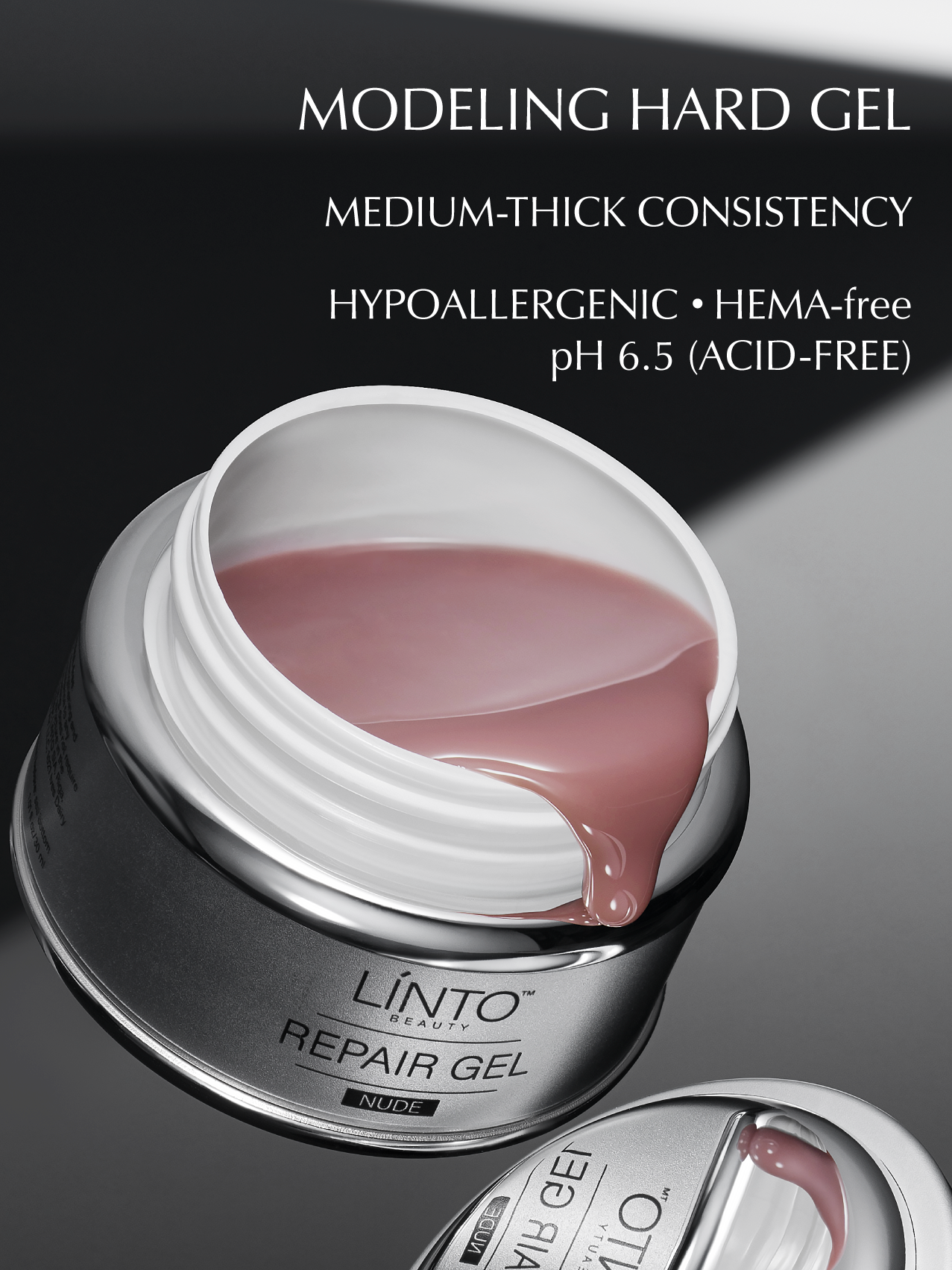 LINTO BEAUTY REPAIR GEL NUDE 30ml / 1,01fl oz